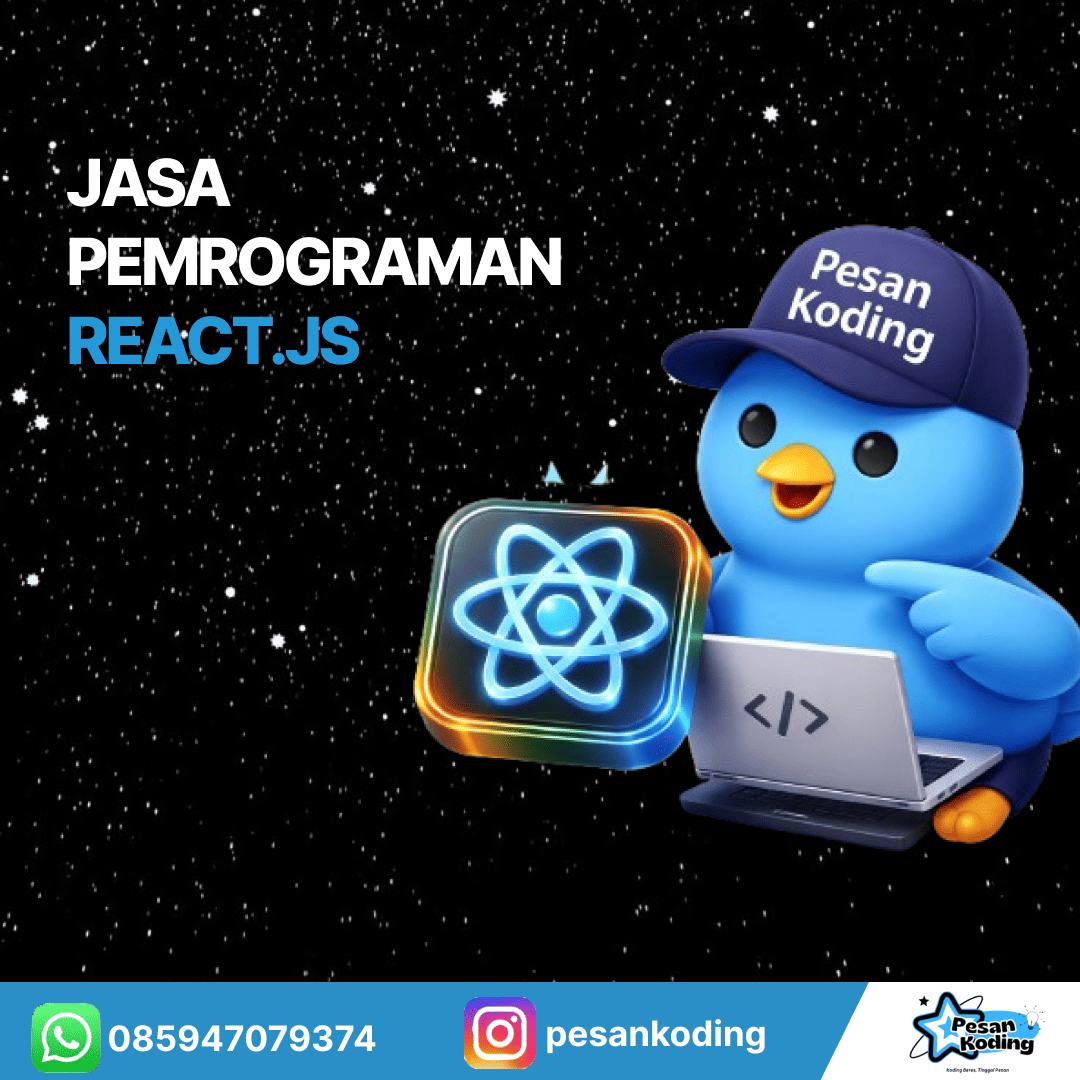 Jasa React.js Profesional untuk Tugas dan Project Anda